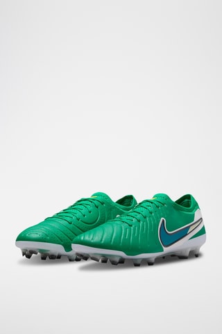 Nike Tiempo Legend 10 Elite en cuir - Vert