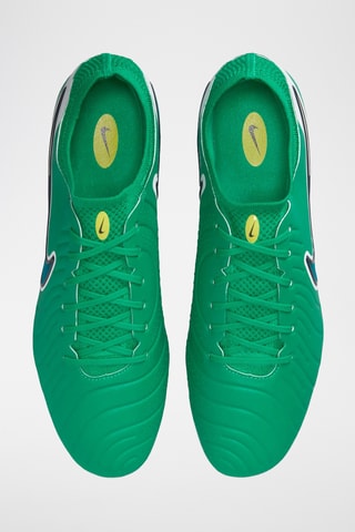 Nike Tiempo Legend 10 Elite en cuir - Vert