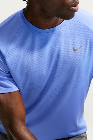 T-shirt de running Nike Stride - Bleu