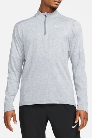 T-shirt de running Nike - Gris chiné