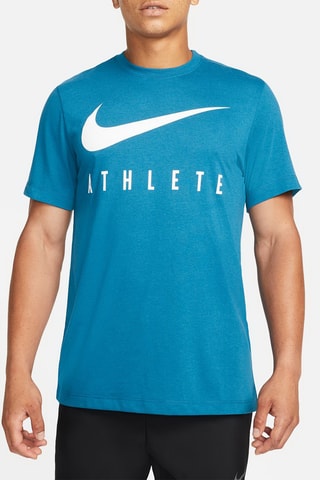 T-shirt de fitness Dri-FIT - Bleu canard