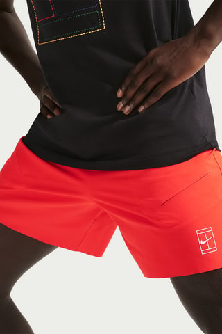 Short de tennis Advantage - Rouge