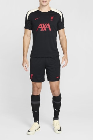 T-shirt de football Liverpool FC Strike - Noir