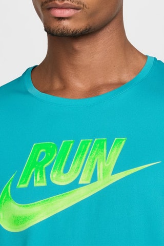 T-shirt de running Nike Miler Run Energy - Turquoise