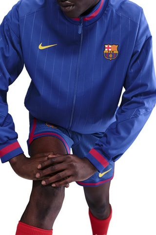 Veste de football FC Barcelone Strike Domicile - Bleu cobalt