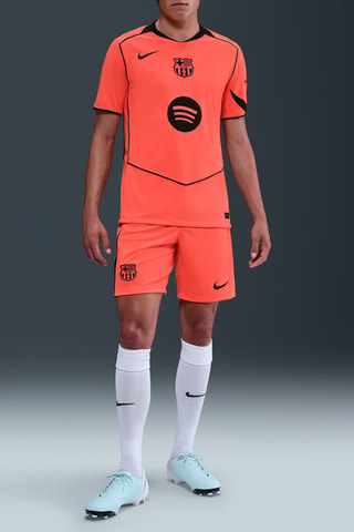 Short de football FC Barcelone Stadium - Orange