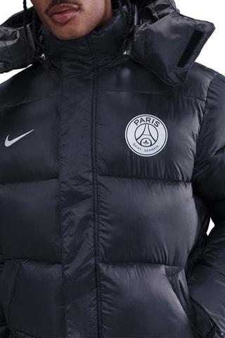 Doudoune de football à capuche Paris Saint-Germain - Anthracite