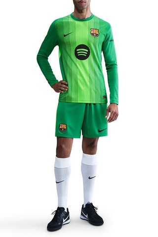 Short de football FC Barcelona 2025/26 Stadium Gardien de but - Vert