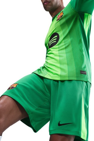 Short de football FC Barcelona 2025/26 Stadium Gardien de but - Vert