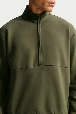 Sweat Nike 24.7 ImpossiblySoft - Vert olive