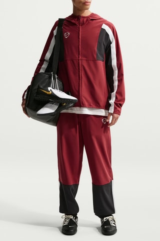 Veste de football à capuche Nike Strike+ - Rouge