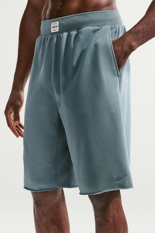 Bermuda polaire d’entrainement Nike N.A.C - Bleu clair
