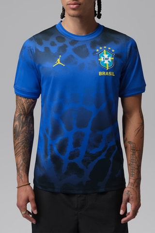 T-shirt de football Confédération Brésilienne de football - Bleu marine