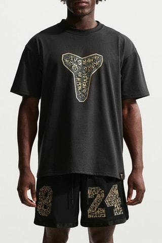 T-shirt de basketball Kobe Bryant - Noir