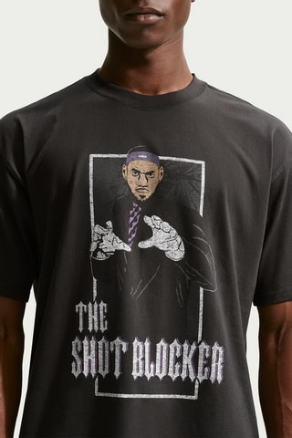 T-shirt de basketball Lebron James Hurt Feelings - Noir