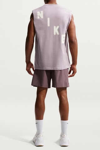 T-shirt sans manches d'entraînement N.A.C. - Mauve