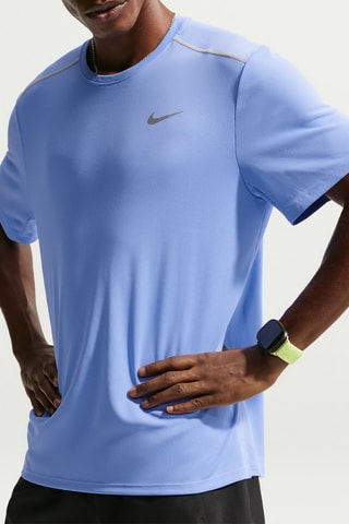 T-shirt de running Miler - Bleu roi