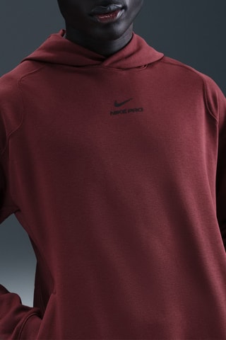 Sweat d’entraînement à capuche Pro - Rouge