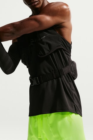 Short de running Stride - Vert fluo