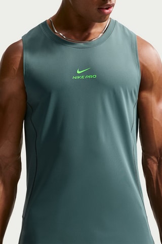 Débardeur d'entraînement Nike Pro - Bleu canard