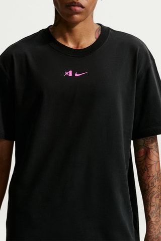 T-shirt ample de basketball A’ja Wilson - Noir