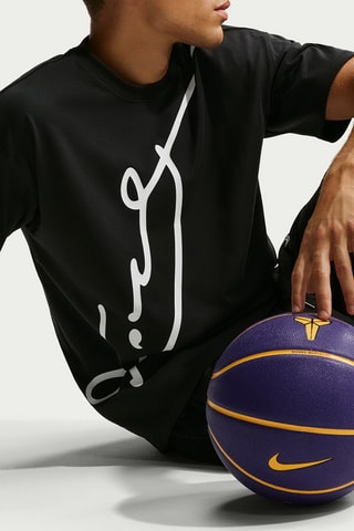 T-shirt ample de basketball Kobe Bryant - Noir