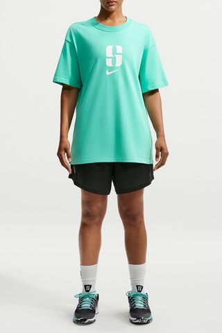 T-shirt de basketball Sabrina - Vert