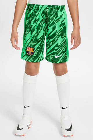Short de football FC Barcelone Stadium - Vert clair