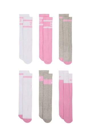 6 paires de chaussettes Nike Everyday - Blanc