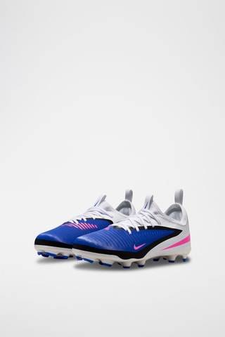 Nike Jr. Phantom 6 Low Academy - Bleu électrique et rose