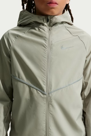 Veste d’entraînement à capuche Nike Miler - Kaki