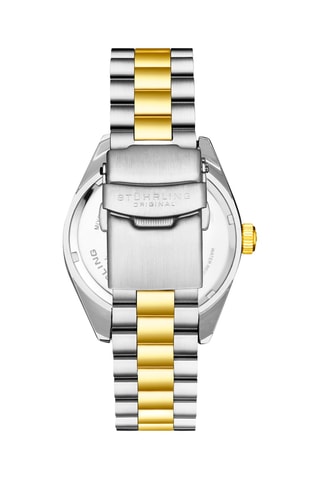 Montre à quartz en acier - Argenté et doré
