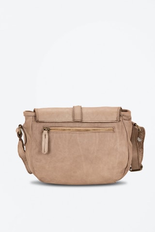 Leren Schoudertas Luigia - Taupe