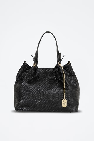 Leren Trendy Handtas Spring Summer 2026 - Zwart