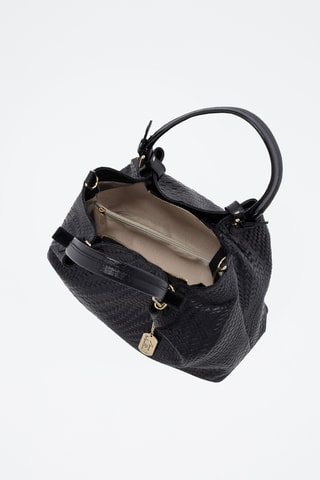 Leren Trendy Handtas Spring Summer 2026 - Zwart