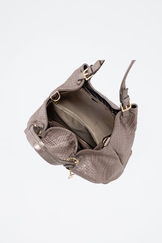 Leren Trendy Handtas Spring Summer 2026 - Grijs