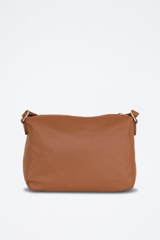 Leren Schoudertas Orlanda Camel    - Camel