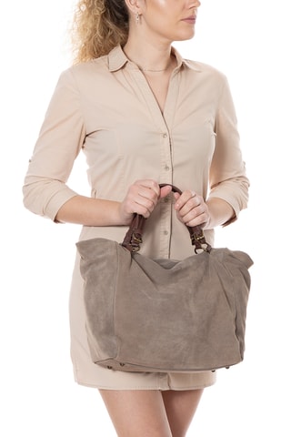 Leren Shopper Gimignano - Bruin