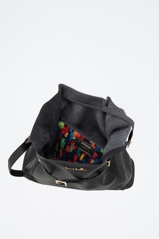Leren Trendy Handtas Grenta - Zwart
