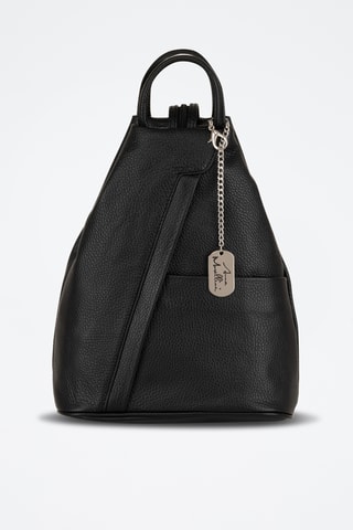Leren Rugtas Spring Summer 2026 - Zwart