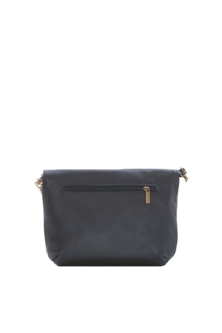 Leren Schoudertas Alice - Marineblauw