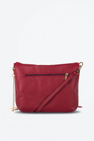 Leren Schoudertas Alice - Bordeauxrood