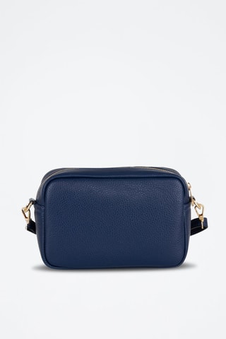 Leren Schoudertas Tabita  - Marineblauw