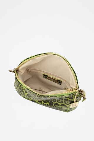 Leren Schoudertas Malvina - Groen