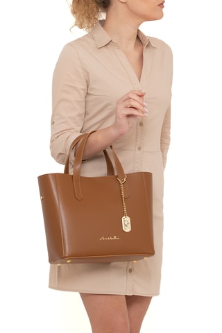 Leren Handtas Spring Summer 2026 - Camel