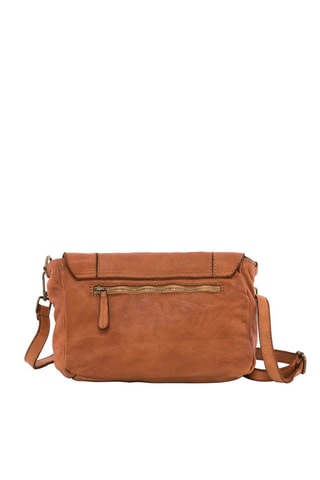 Leren Schoudertas Luigia Camel - Camel