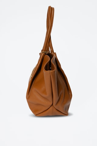 Leren Shopper Rolanta - Camel