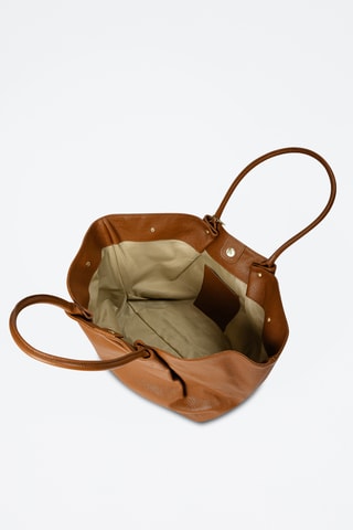 Leren Shopper Rolanta - Camel