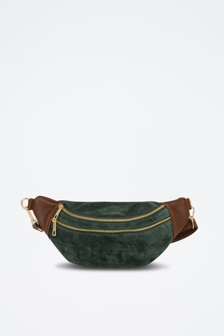 Leren Heuptas Carola - Groen