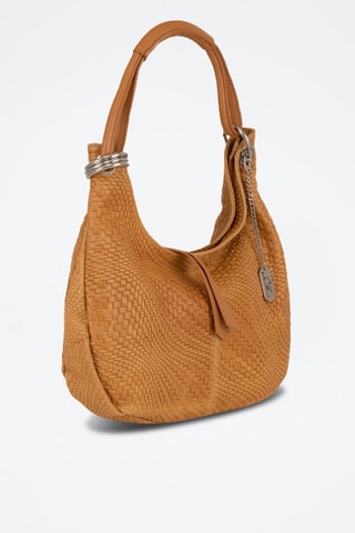 Leren Handtas Concetta - Camel